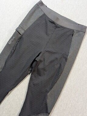 Columbia Titanium Hybrid Performance Leggings Women's Large Grey Black Omni-Heat